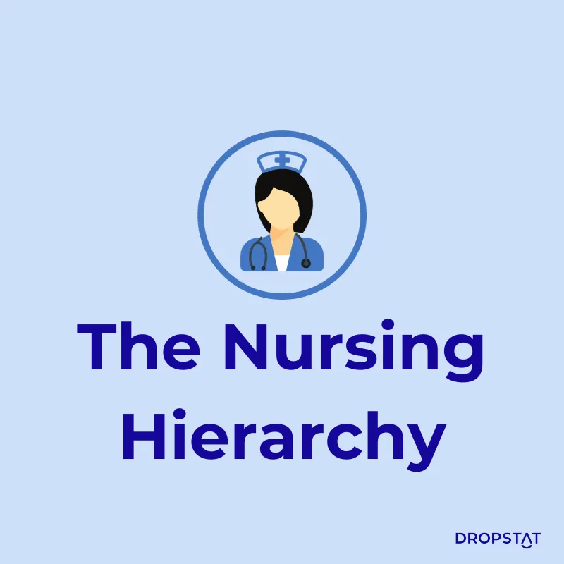 types of nursing specialties - the nursing heirarchy - dropstat