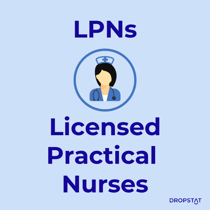types of nursing specialties - LPNs - dropstat